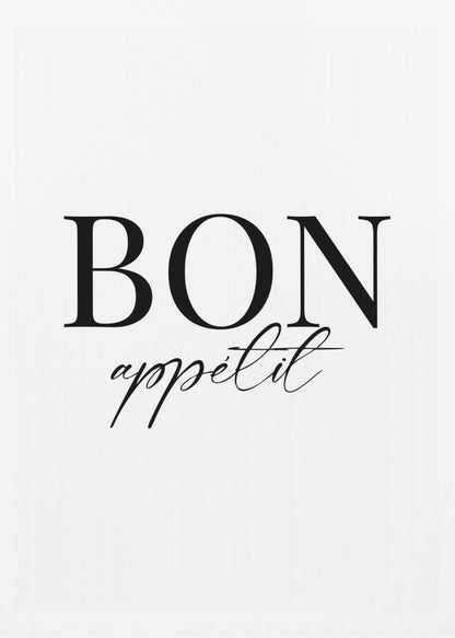 Bon Appetit No 1 - Poster / Art Print