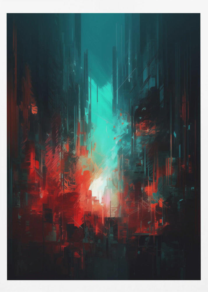 Escaping No 1 - Poster / Art Print