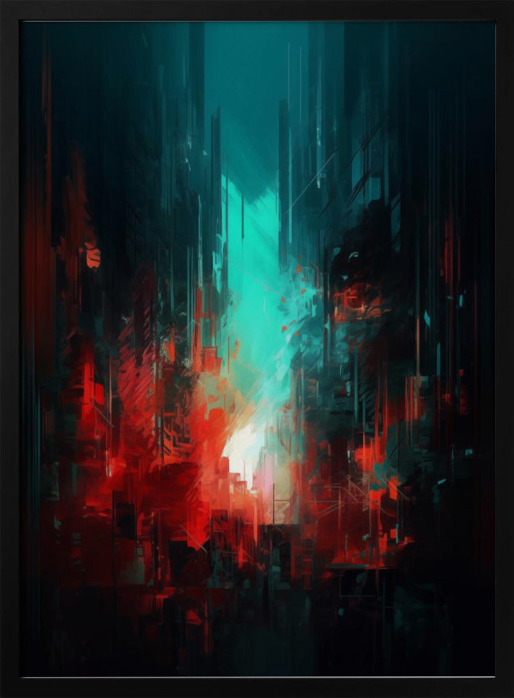 Escaping No 1 - Poster / Art Print