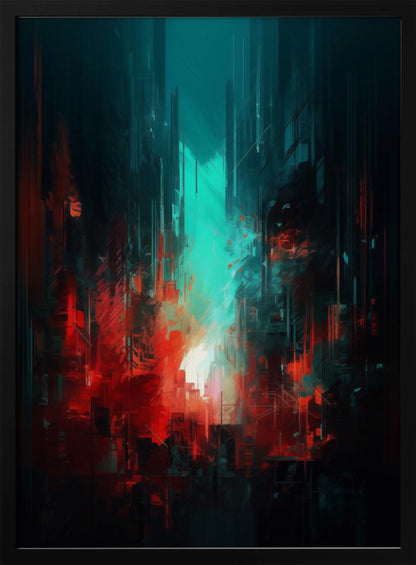 Escaping No 1 - Poster / Art Print