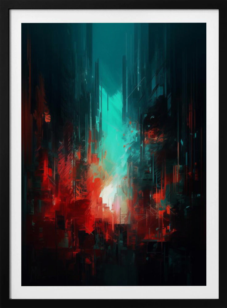 Escaping No 1 - Poster / Art Print