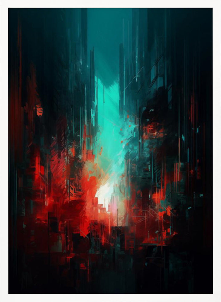 Escaping No 1 - Poster / Art Print