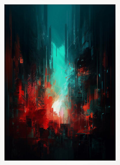 Escaping No 1 - Poster / Art Print