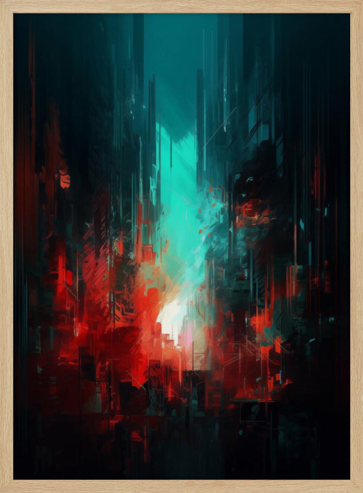Escaping No 1 - Poster / Art Print
