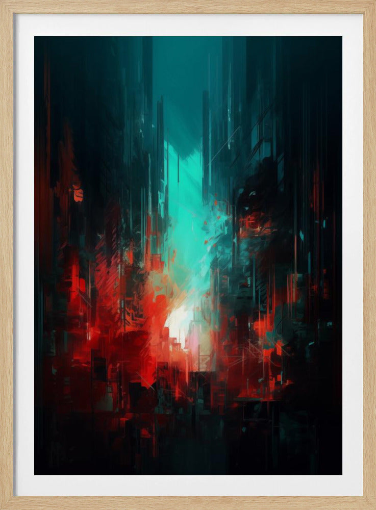 Escaping No 1 - Poster / Art Print