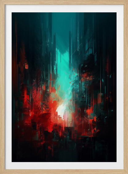 Escaping No 1 - Poster / Art Print