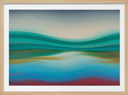 Serene Waves - Poster / Art Print