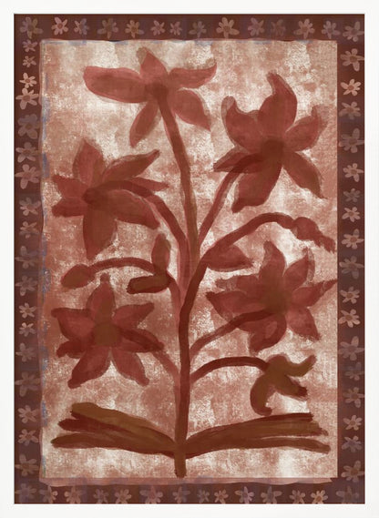 Floral Tapies - Poster / Art Print