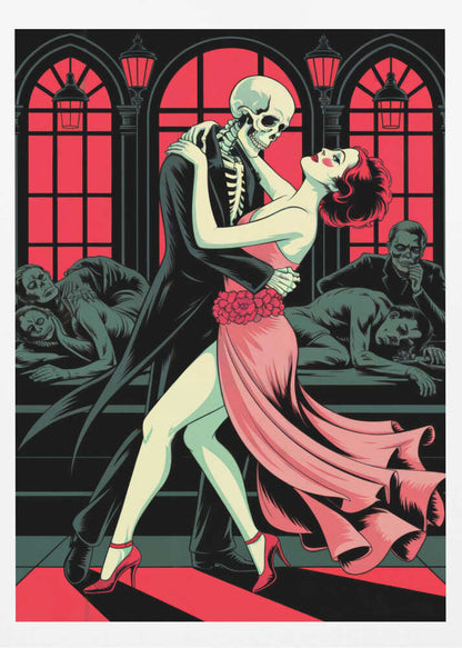 A Dance With Death - Poster / Art Print