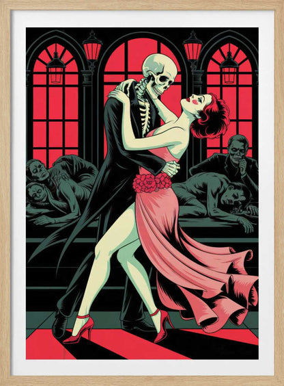 A Dance With Death - Poster / Art Print