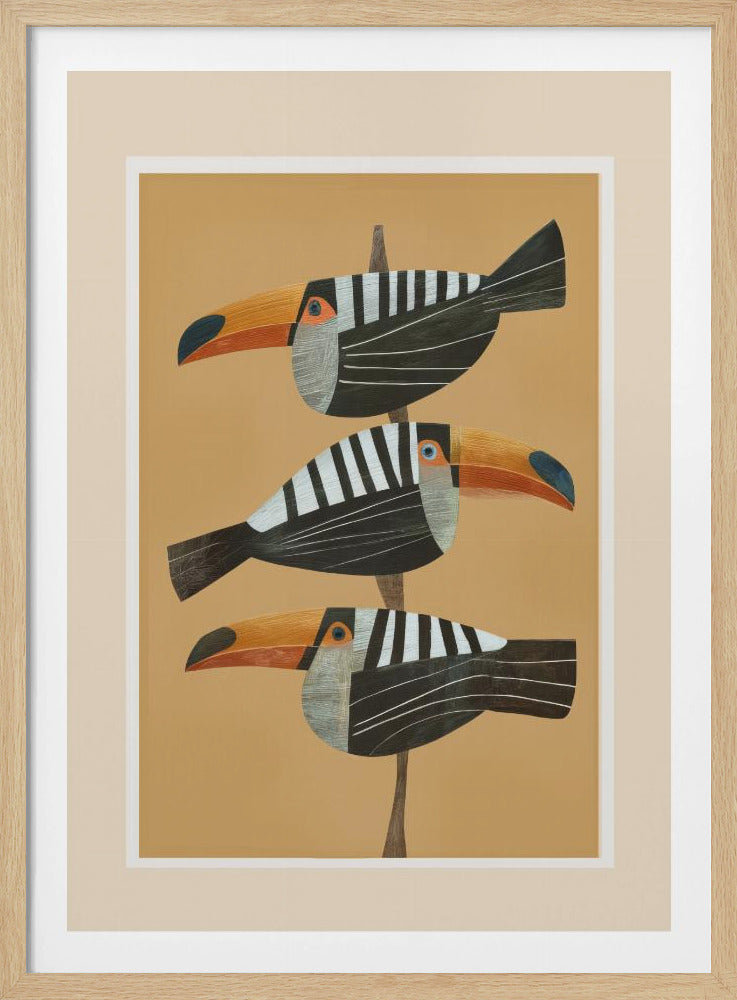 Tropic Trio - Poster / Art Print