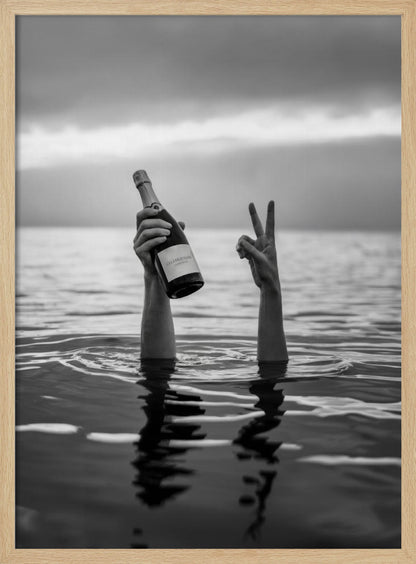 Celebration Champagne - Poster / Art Print