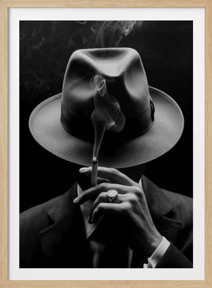The Smoker - Poster / Art Print