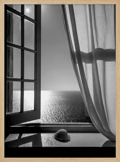 The Seashell In the Window - Poster / Art Print