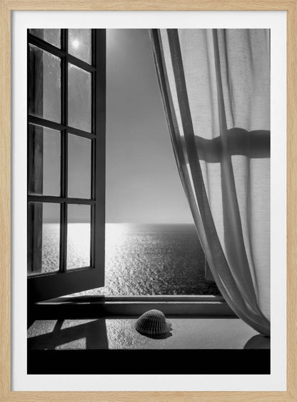 The Seashell In the Window - Poster / Art Print