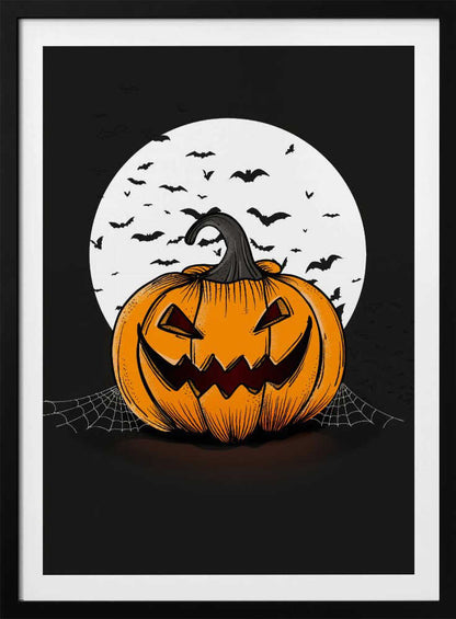 Jack O Lantern - Poster / Art Print