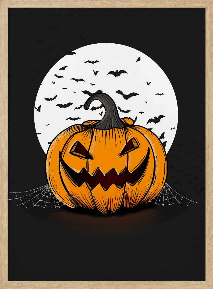 Jack O Lantern - Poster / Art Print