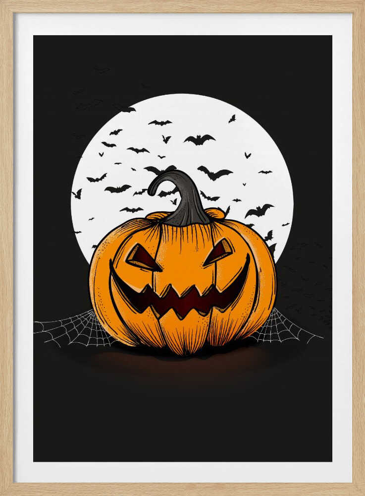 Jack O Lantern - Poster / Art Print