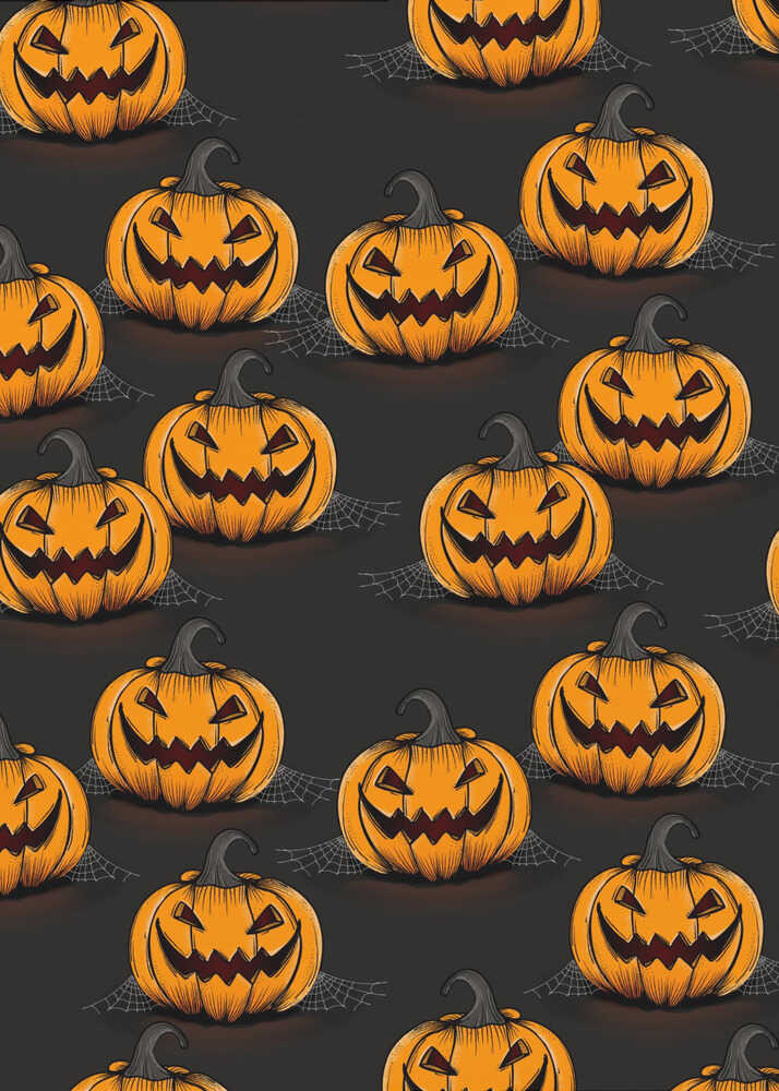 Halloween Jack-O-Lanterns - Poster / Art Print