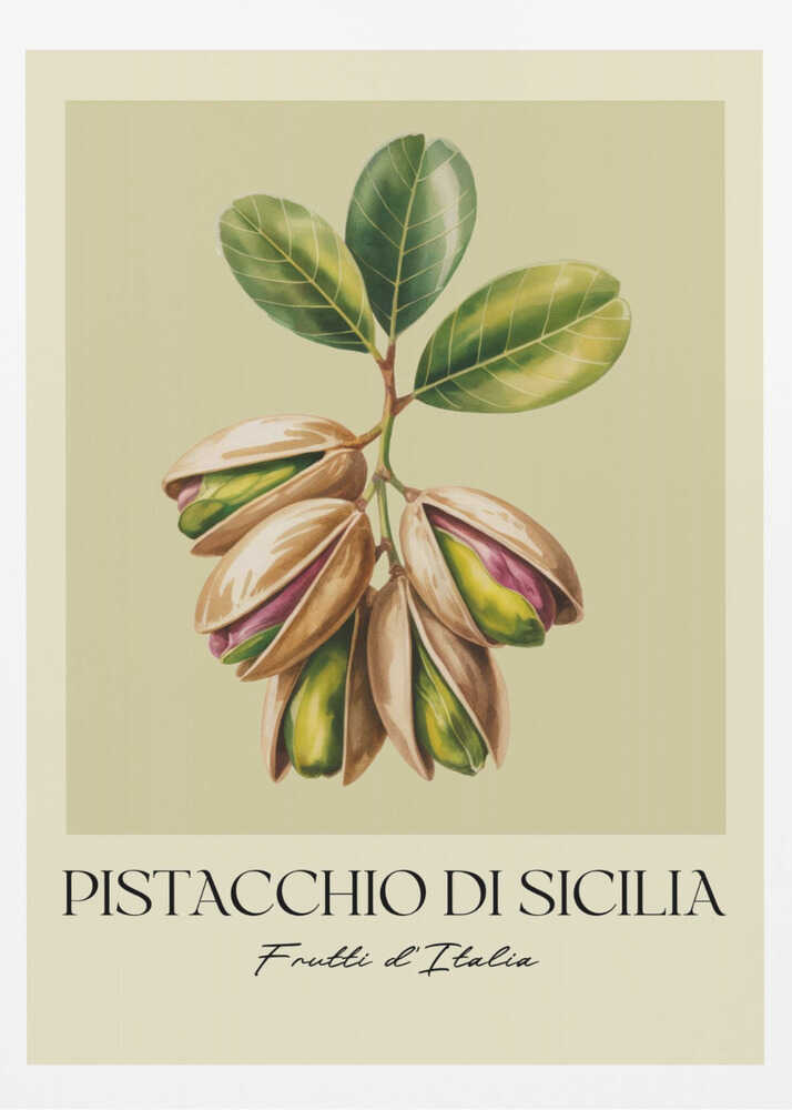 Pistacchio Di Sicilia - Poster / Art Print