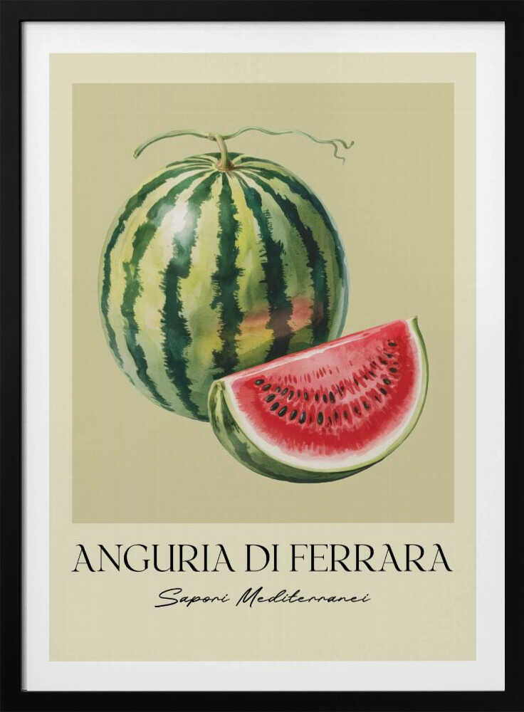 Anguria Di Ferrara - Poster / Art Print