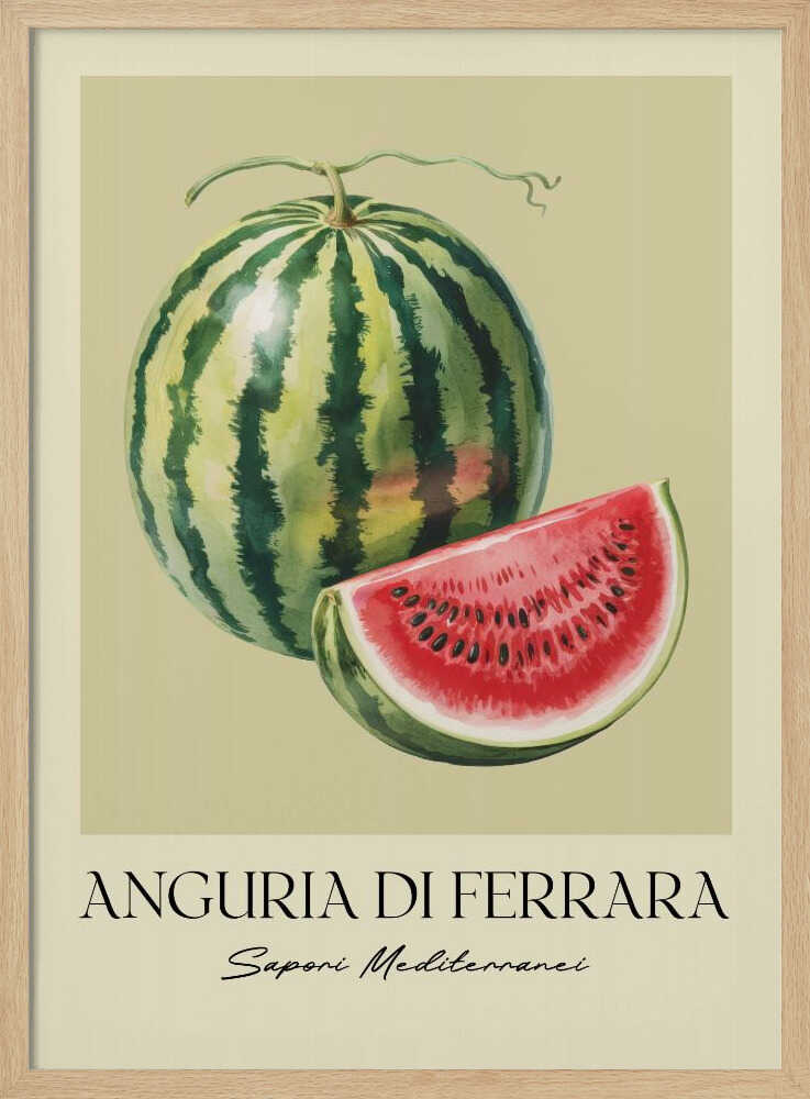 Anguria Di Ferrara - Poster / Art Print