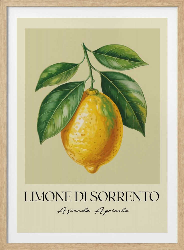 Limone Di Sorrento - Poster / Art Print
