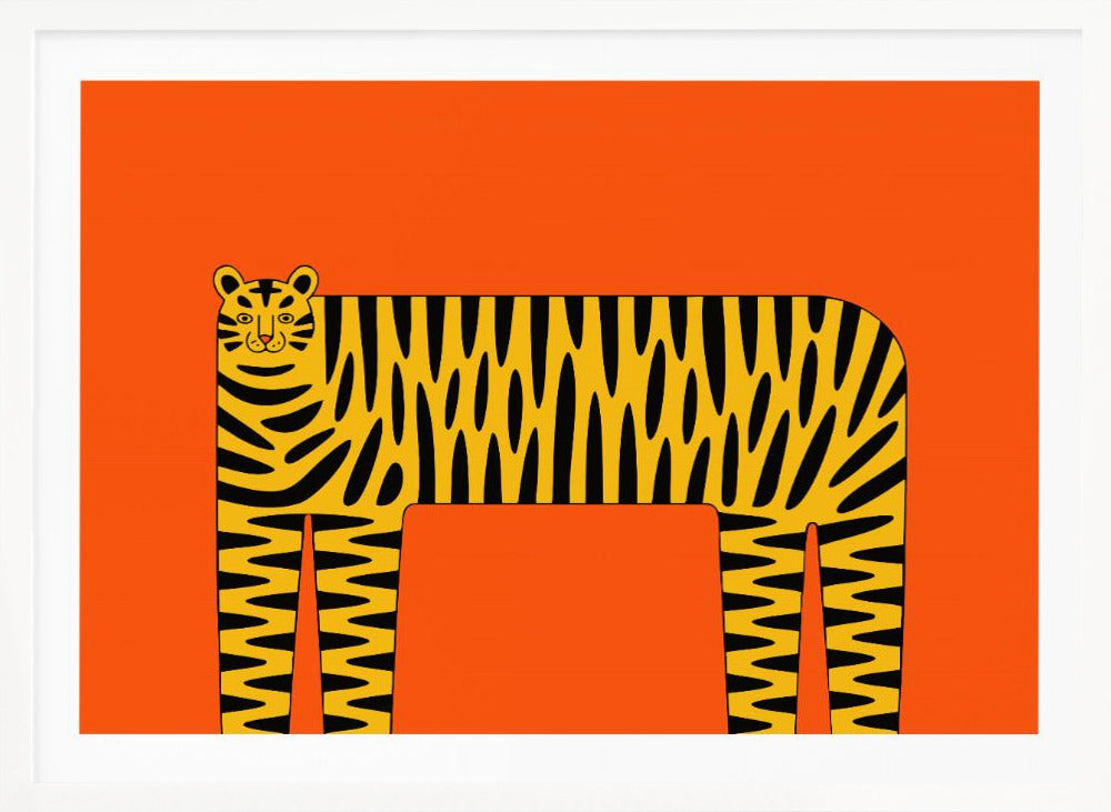 The Abstract Tiger - Poster / Art Print