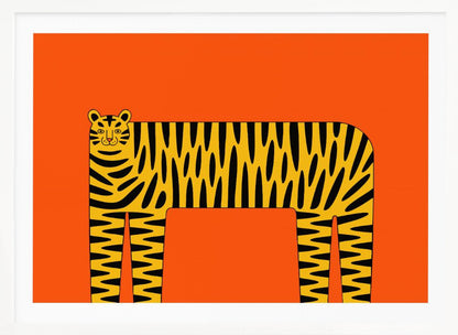 The Abstract Tiger - Poster / Art Print