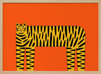 The Abstract Tiger - Poster / Art Print