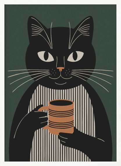 Morning Cat - Poster / Art Print