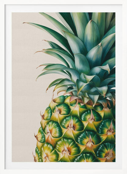 Pineapple Close Up - Poster / Art Print