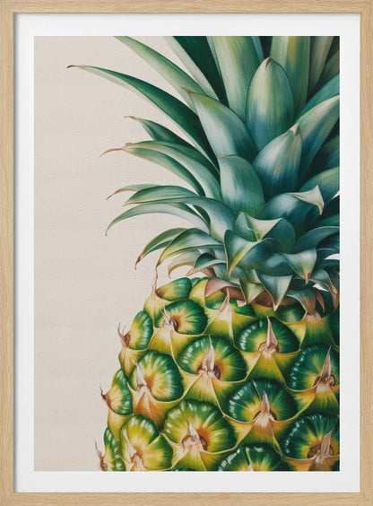 Pineapple Close Up - Poster / Art Print