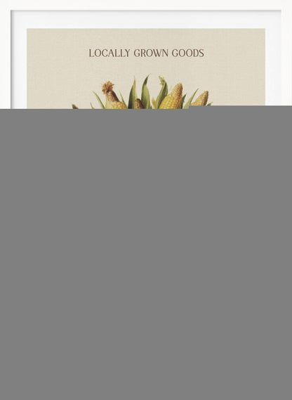 Farmers Market Corn - Poster / Art Print