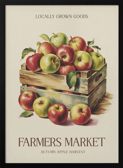 Farmers Market Apple - Poster / Art Print