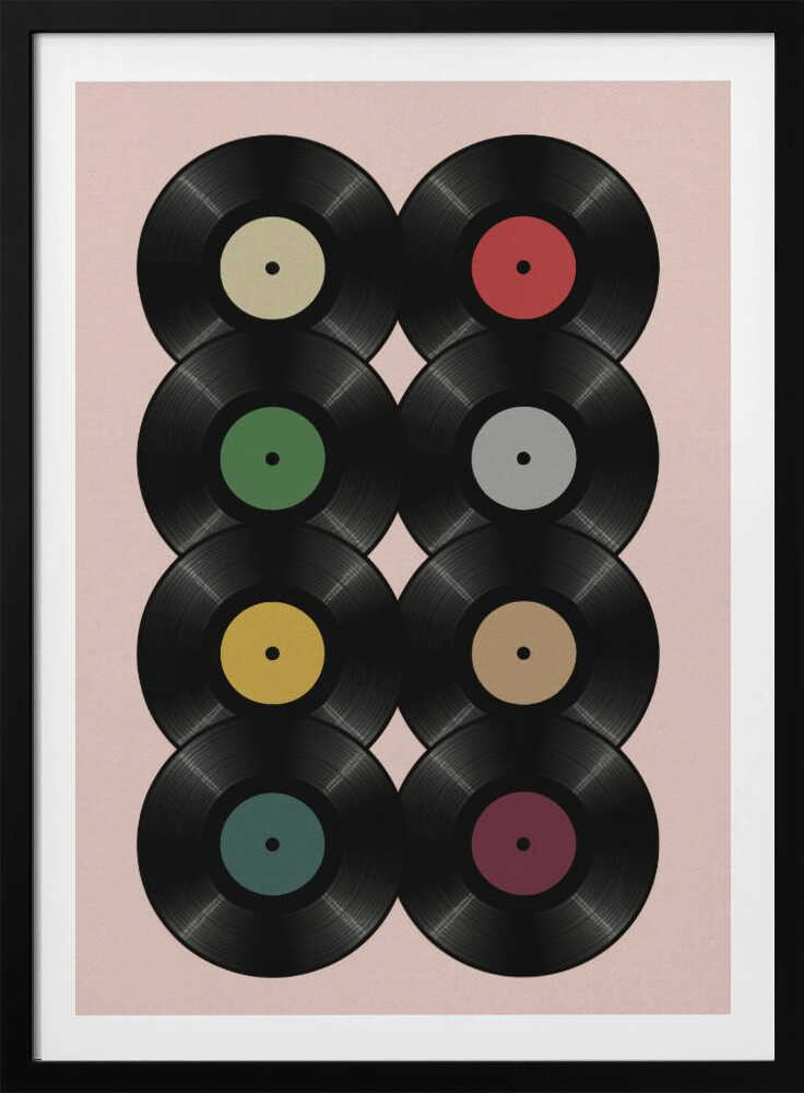 Eight Spins - Poster / Art Print