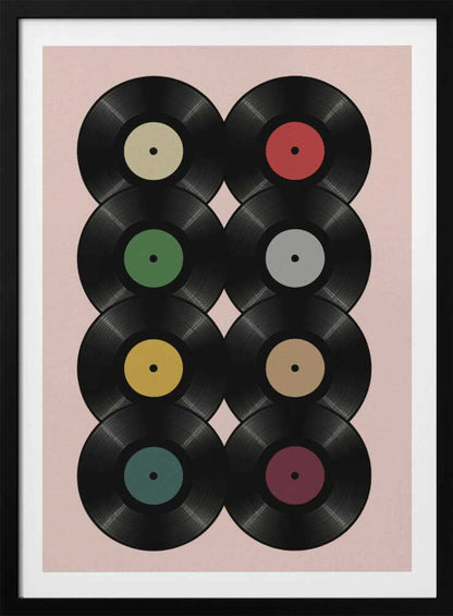 Eight Spins - Poster / Art Print