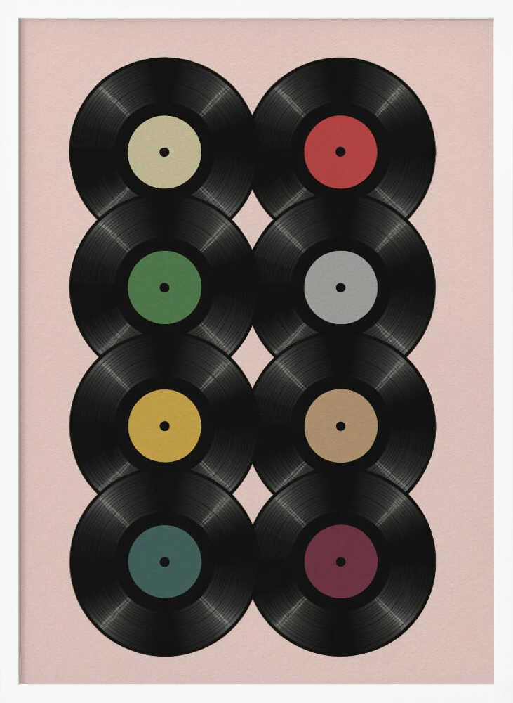 Eight Spins - Poster / Art Print