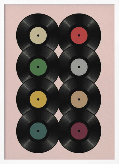 Eight Spins - Poster / Art Print