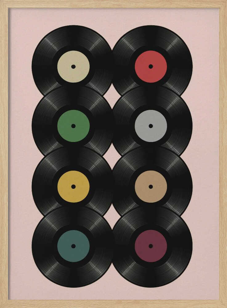 Eight Spins - Poster / Art Print