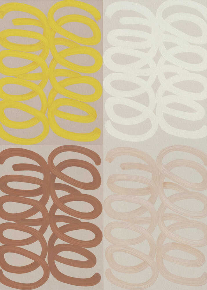 Quadrants of Loops - Poster / Art Print