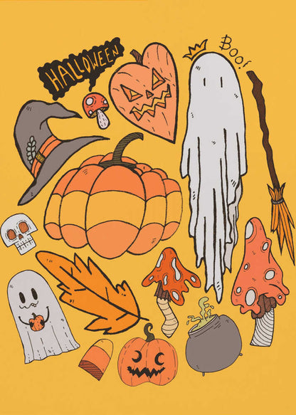 Halloween vibes 2 - Poster / Art Print