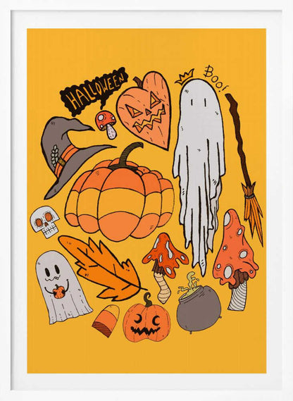 Halloween vibes 2 - Poster / Art Print