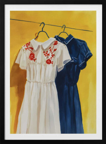 Two Dresses - Poster / Art Print