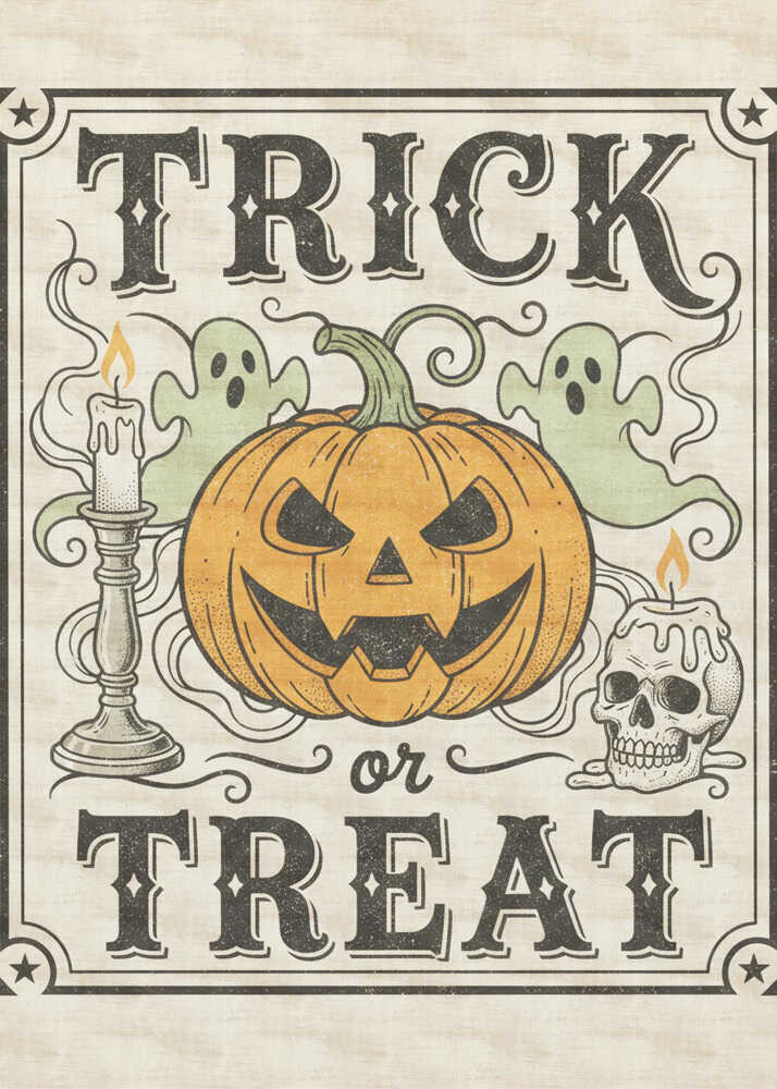 Trick or Treat - Poster / Art Print