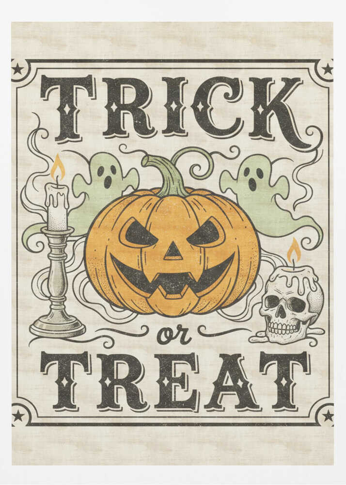 Trick or Treat - Poster / Art Print