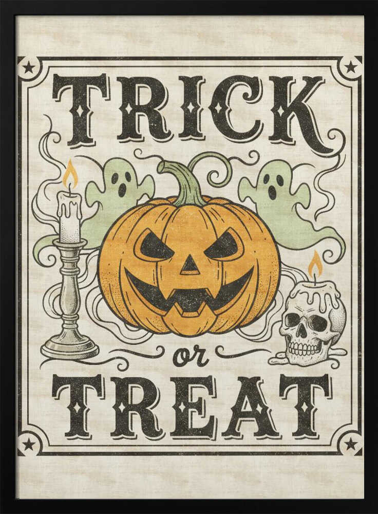 Trick or Treat - Poster / Art Print