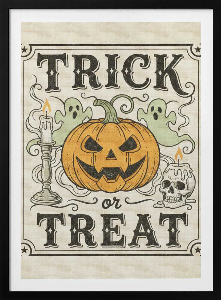 Trick or Treat - Poster / Art Print