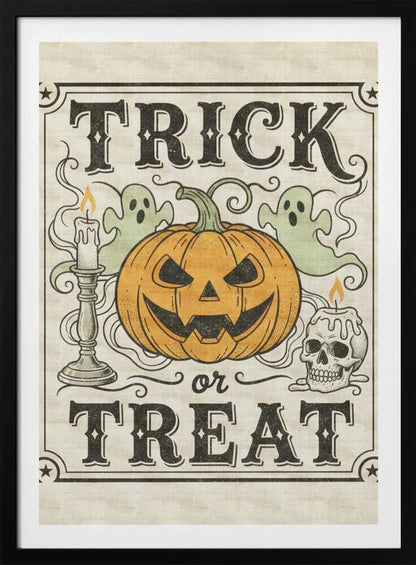 Trick or Treat - Poster / Art Print