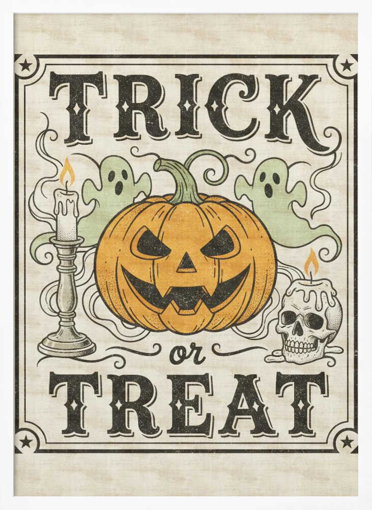 Trick or Treat - Poster / Art Print